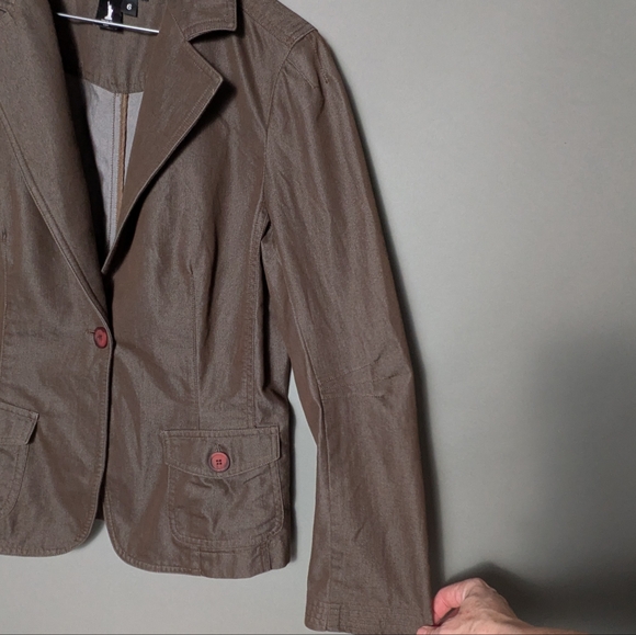 Peace of Cloth Tailored Blazer Panticular Espresso Brown Capsule Wardrobe USA - Picture 9 of 16